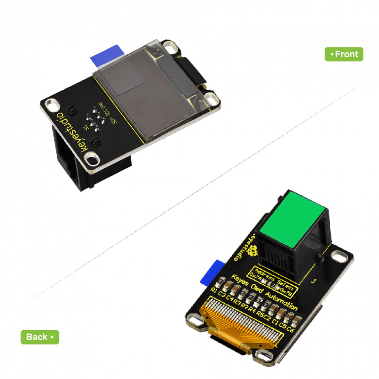 Módulo Keyestudio EASY plug RJ11 128 x 64 OLED Arduino STEAM - Imagen 4