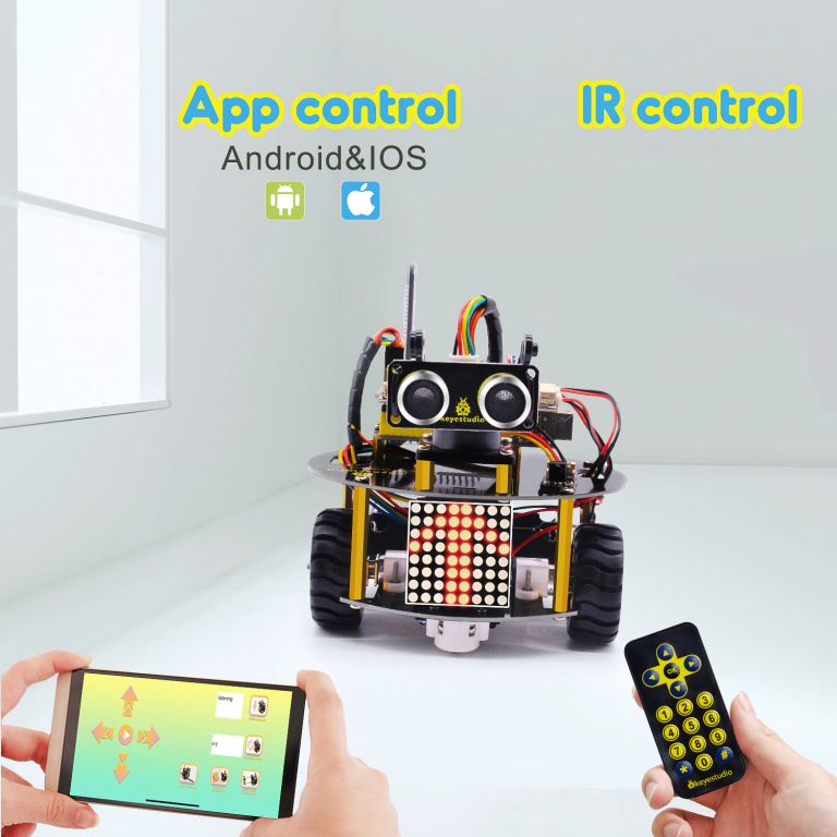 Keyestudio Smart Little Turtle Robot V3.0 Arduino STEM - Imagen 8