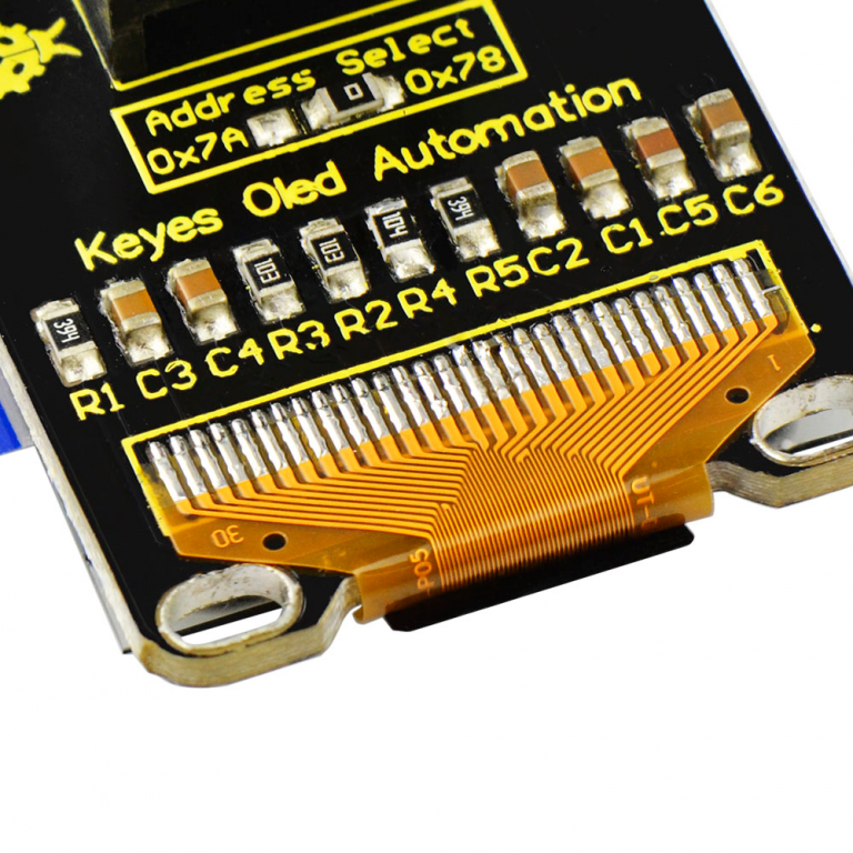 Módulo Keyestudio EASY plug RJ11 128 x 64 OLED Arduino STEAM - Imagen 5