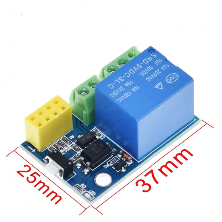 Rele WiFi ESP8266 ESP-01S 5V - Imagen 3