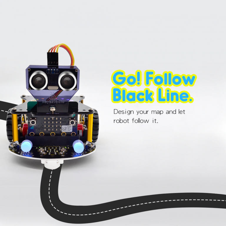 Keyestudio Mini Smart Micro:bit Robot Car V2.0 - Imagen 8