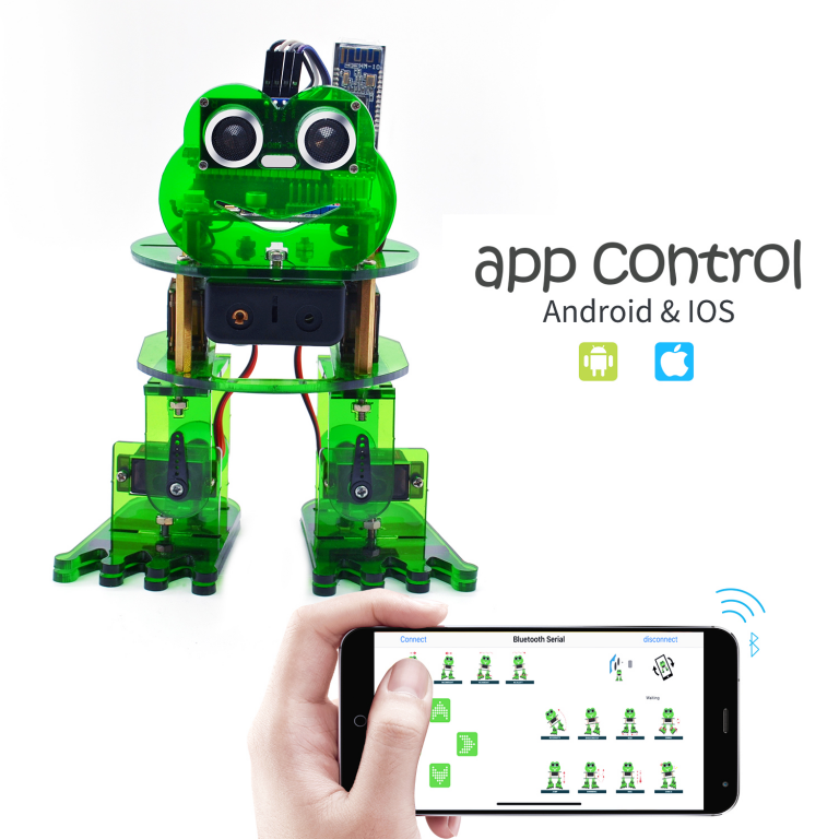 Kit Frog Robot Keyestudio 4-DOF Arduino Nano - Imagen 5