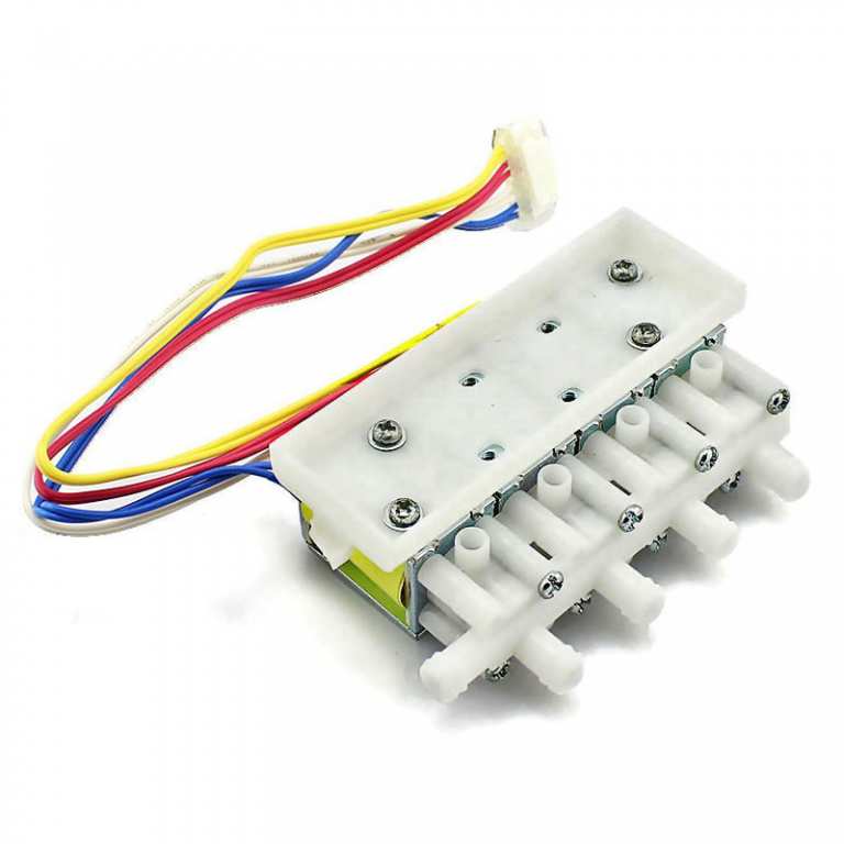 Válvulas solenoides agua/aire 12V 4 vías control independiente - Imagen 2