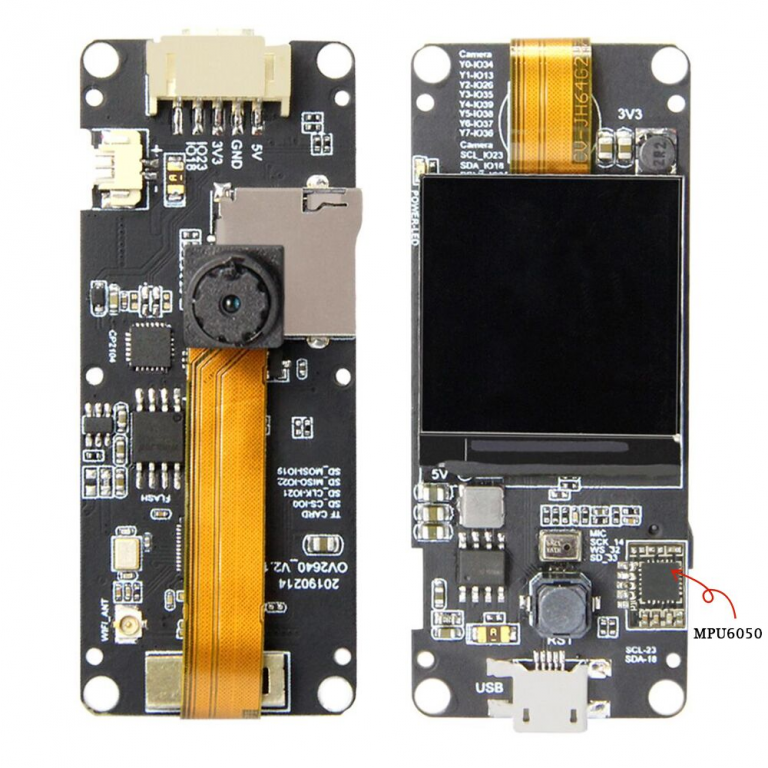 LilyGO® Plus ESP32-DOWDQ6 8MB SPRAM OV2640 - Imagen 2