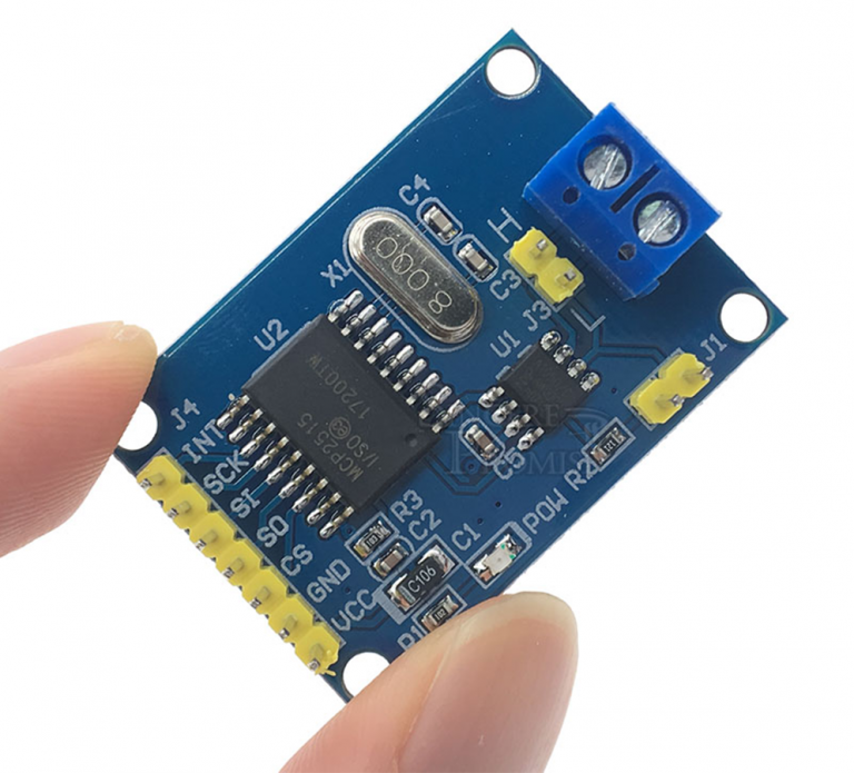 Controlador bus CAN MCP2515 SPI Arduino
