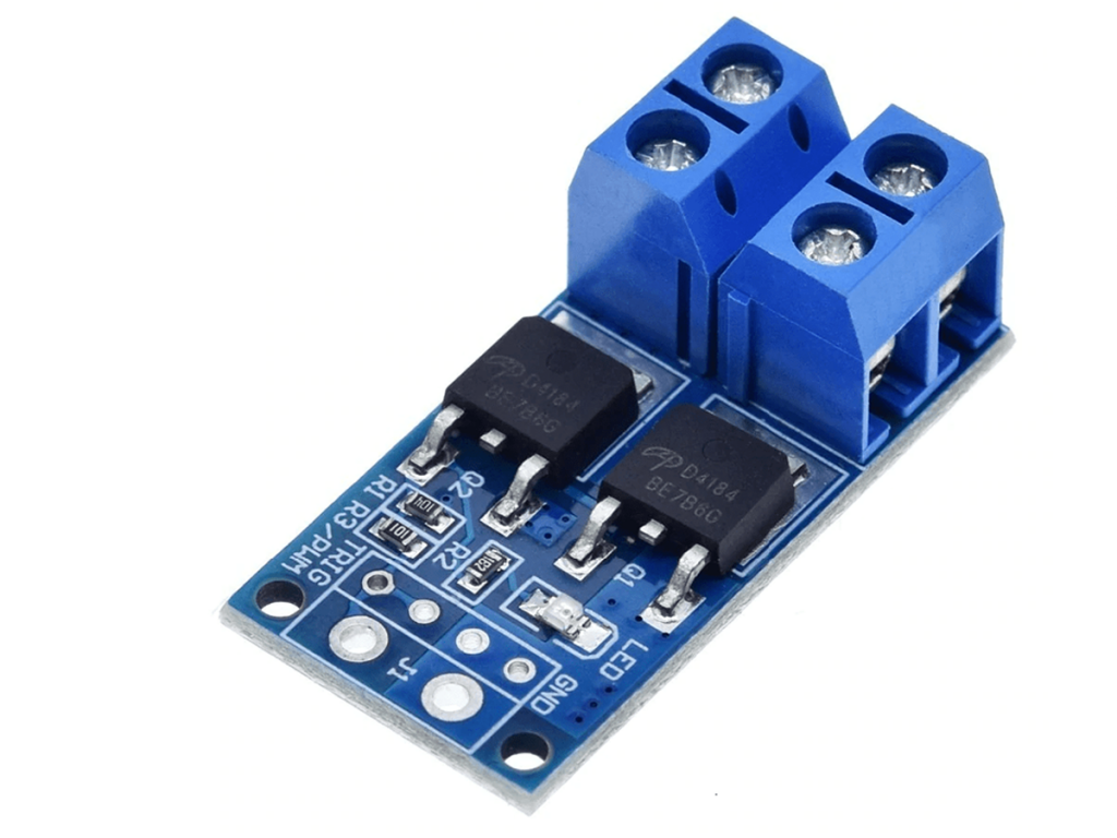Driver MOSFET 15A 400W regulador PWM Arduino RPI