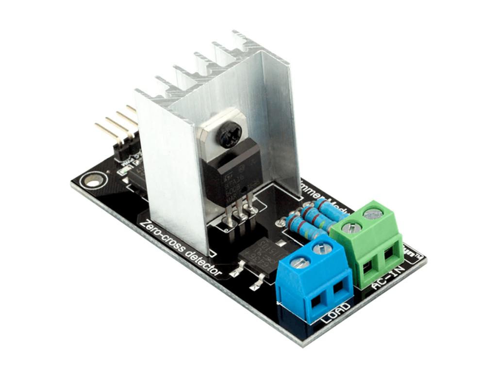Dimmer 1 canal Triac AC 3.3V/5V AC 50/60hz 220V/110V Arduino