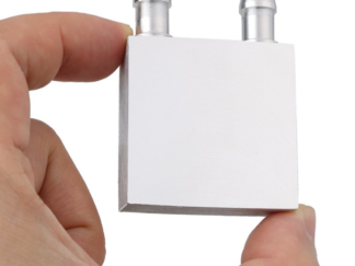 Bloque de aluminio disipador ciclo agua 40x40mm