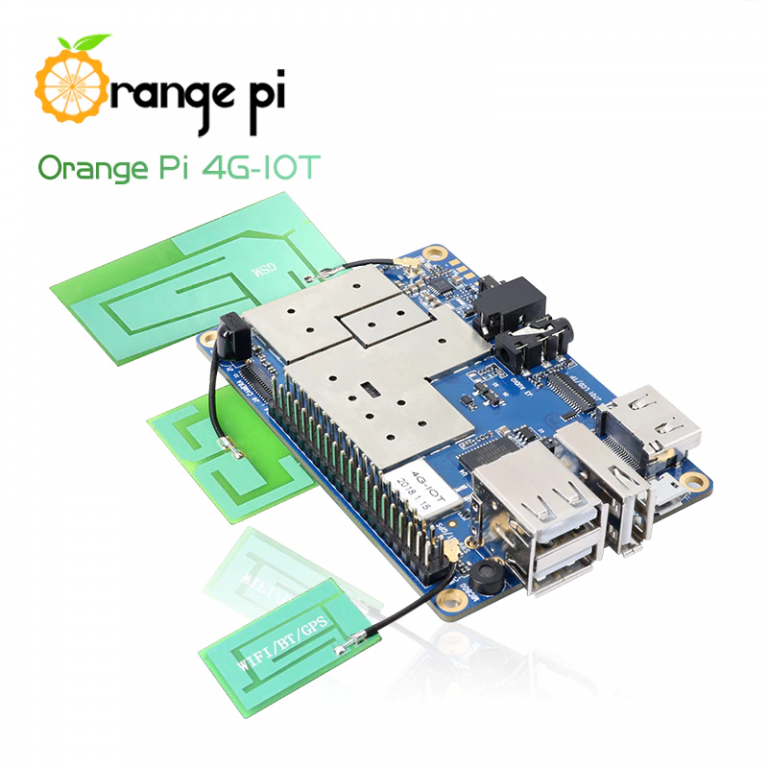 Orange Pi 4G-IOT 1G Cortex-A53 8GB EMMC SIM Card 4G Bluetooth - Imagen 4
