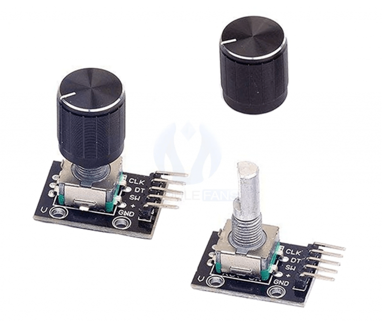 Kit 5pcs encoder KY-040 360 grados Arduino - Imagen 2