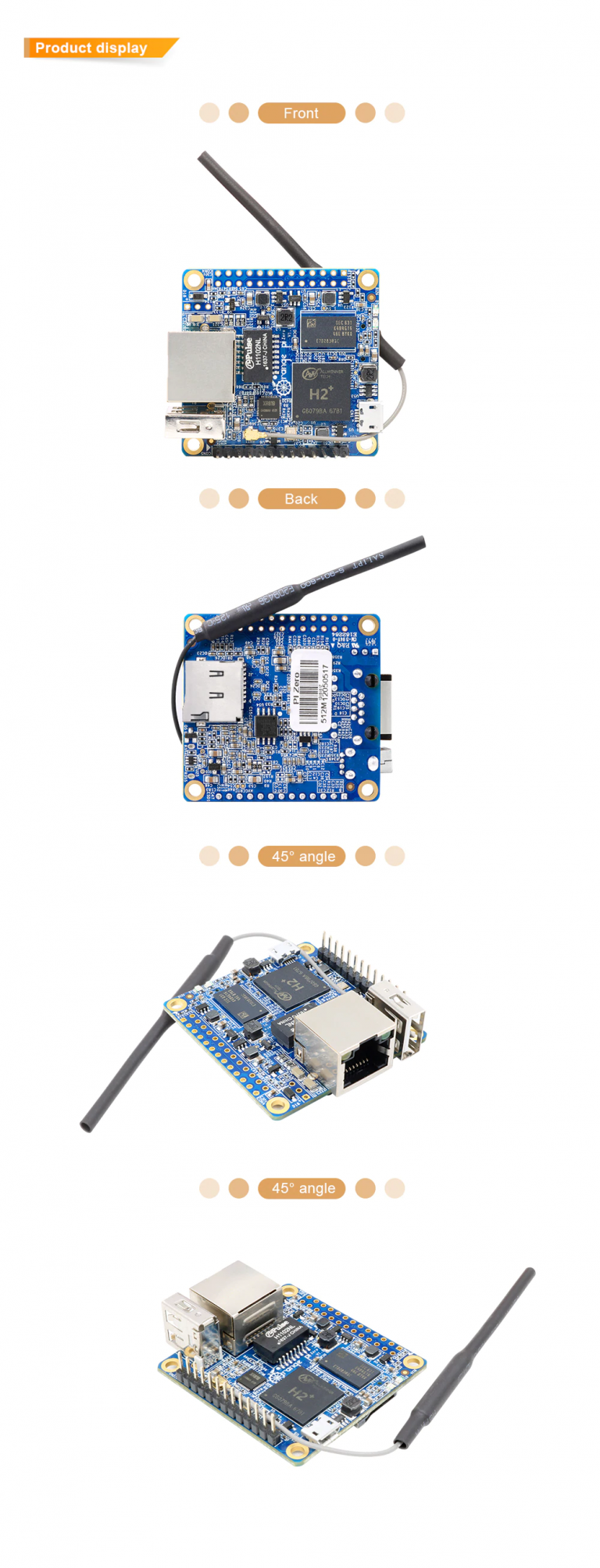 Orange Pi Zero H2 Quad Core 512MB - Imagen 13