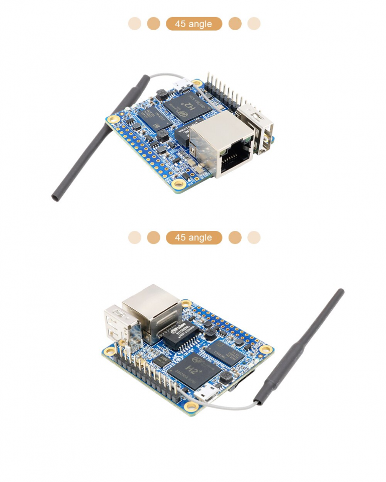 Orange Pi Zero H2 Quad Core 512MB - Imagen 2