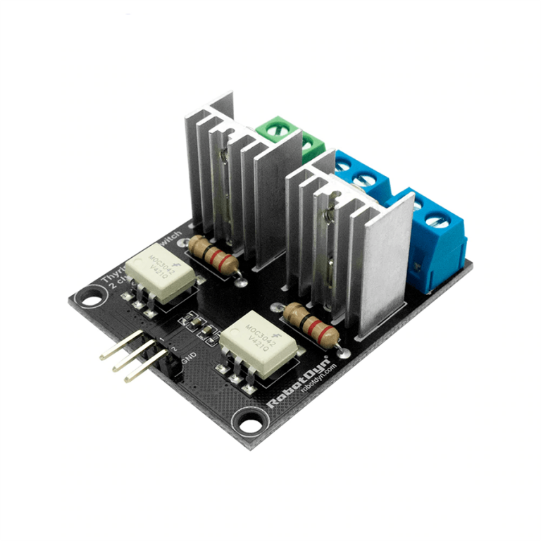 Triac 2 canales AC 3.3V/5V AC 50/60hz 220V/110V Arduino
