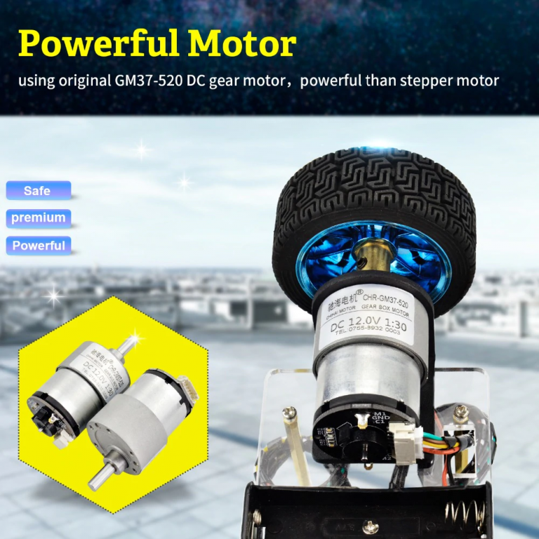 Kit carro robot Keyestudio auto-balanceado Arduino/STEM - Imagen 4