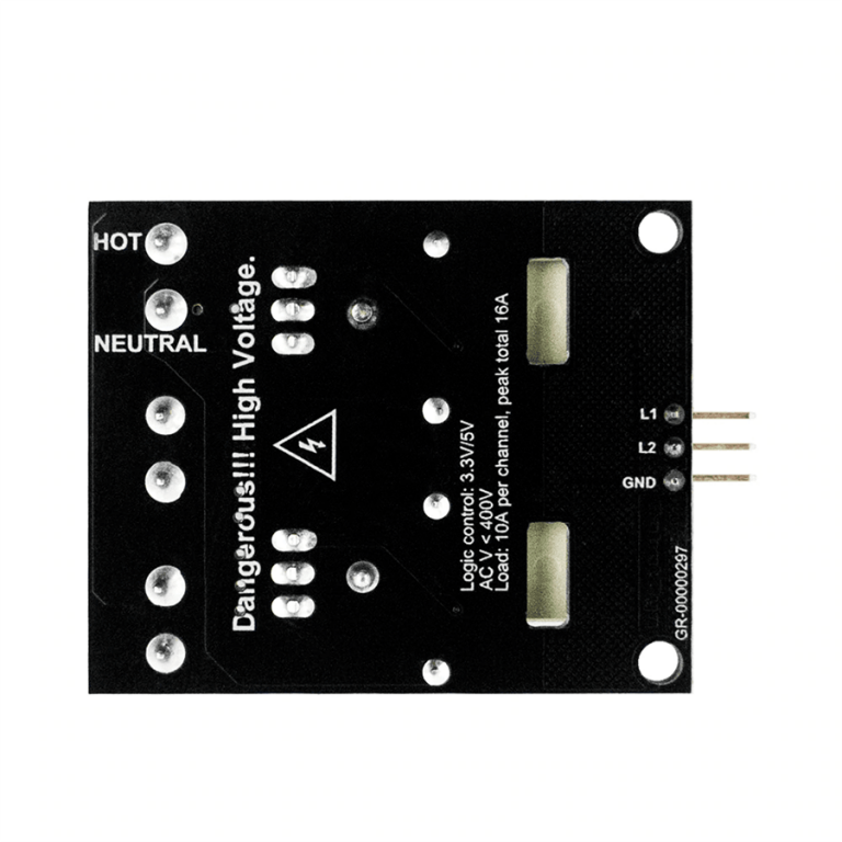 Triac 2 canales AC 3.3V/5V AC 50/60hz 220V/110V Arduino - Imagen 5