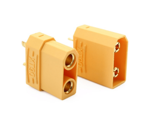 Pack 5 pares 10pcs conector XT90 H/M baterías 90A 4.5mm