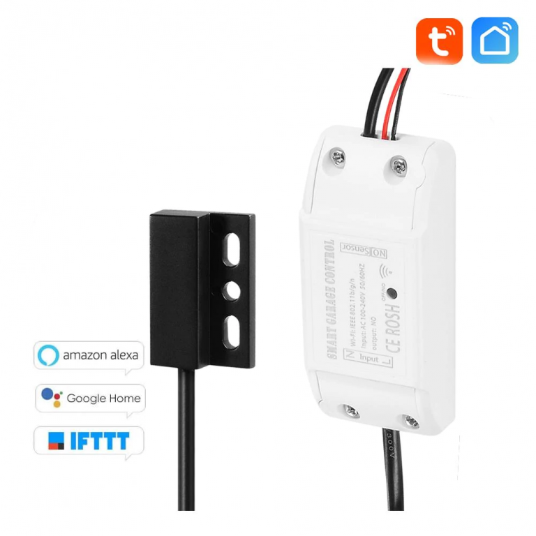 Sonoff Sensor de garaje TUYA Wifi portón abierto/cerrado Google Alexa - Imagen 12