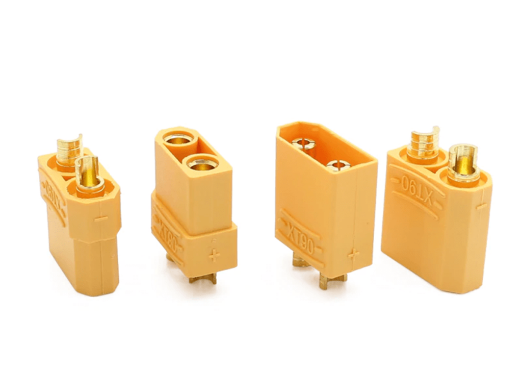 Pack 5 pares 10pcs conector XT90 H/M tipo bala baterías