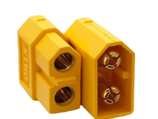 Pack 5 pares 10pcs conector XT60 H/M tipo bala baterías 65A