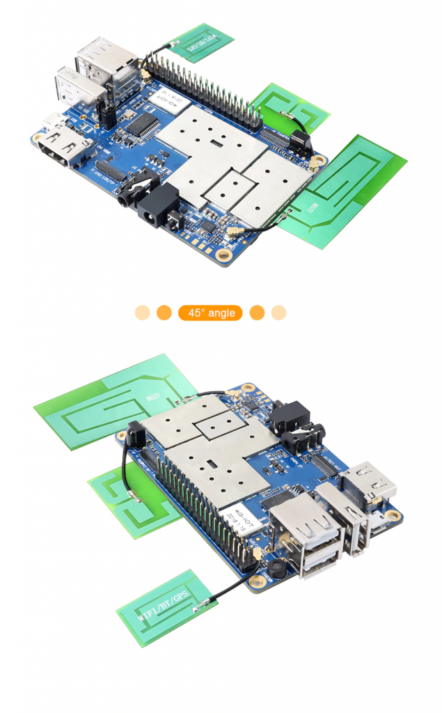 Orange Pi 4G-IOT 1G Cortex-A53 8GB EMMC SIM Card 4G Bluetooth - Imagen 8
