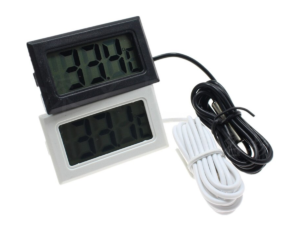 Termometro digital pantalla LCD para pecera color blanco