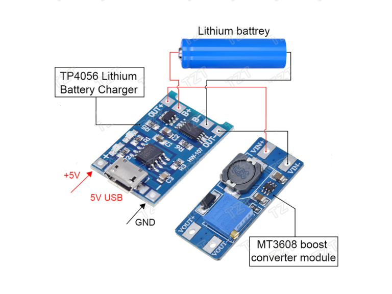 Kit cargador batería Li-Ion Micro USB 5V 1A 18650 TP4056 - Imagen 8