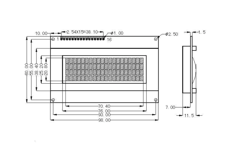 Pantalla LCD 20x4 líneas I2C Azul - Imagen 5