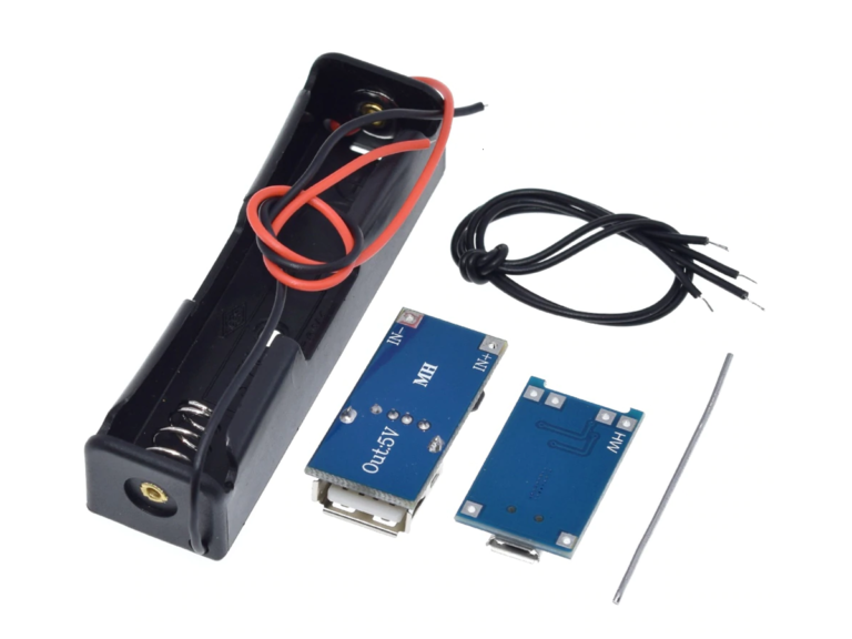 Kit cargador batería Li-Ion Micro USB 5V 1A 18650 TP4056 - Imagen 4