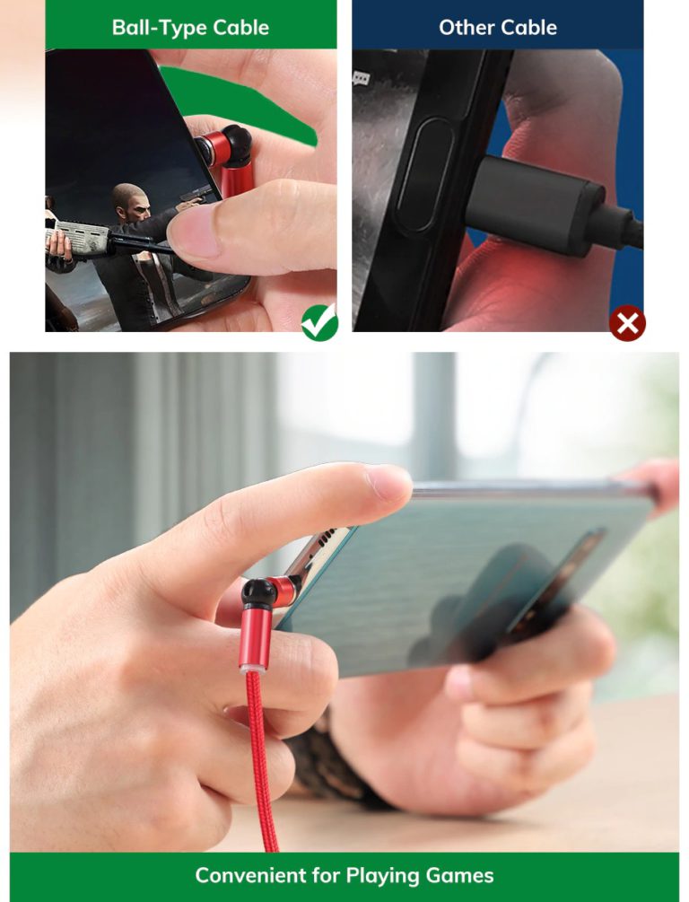 Cable cargador USB Tipo C magnético/rotable 1m - Imagen 12