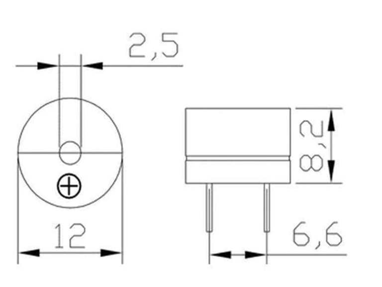 Pack 10 buzzer activo universal 5V 30mA 2KHz - Imagen 4
