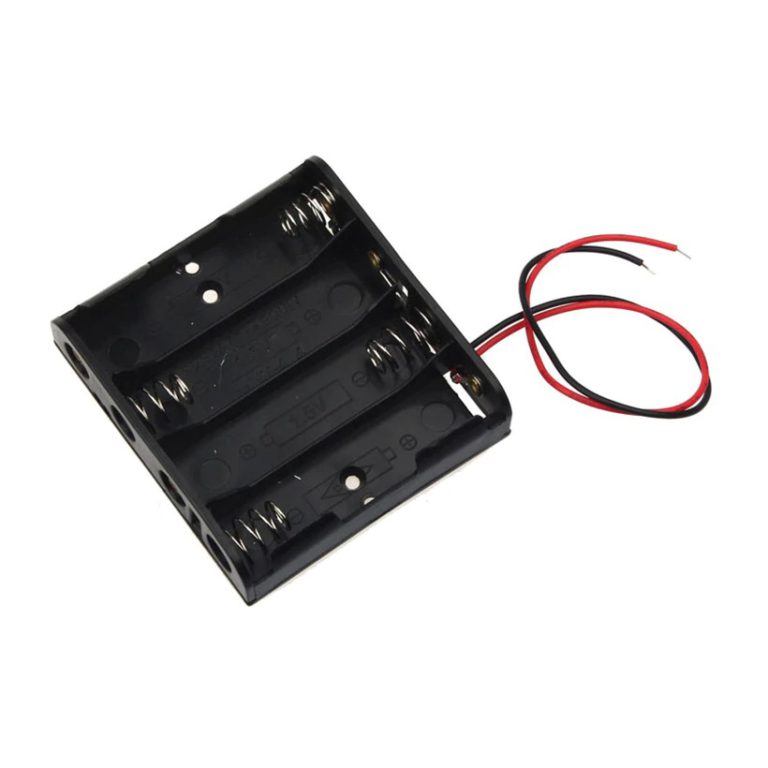 Soporte batería AA 4 slot