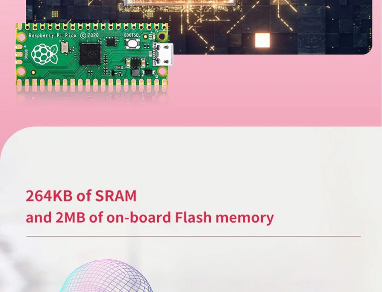 Raspberry Pico Dual Core ARM Cortex M0+ 133MHz - Imagen 5
