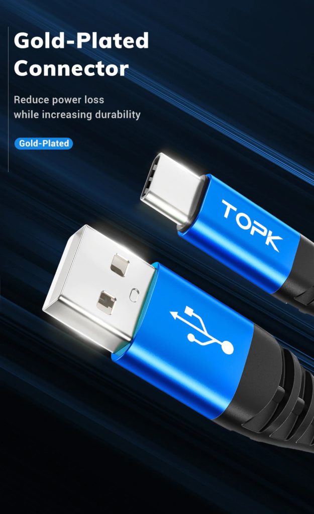 Cable USB tipo C fast charging 1m - Imagen 6