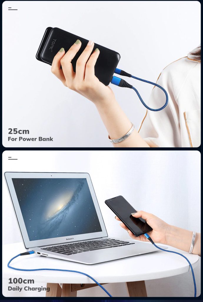 Cable USB tipo C fast charging 1m - Imagen 8