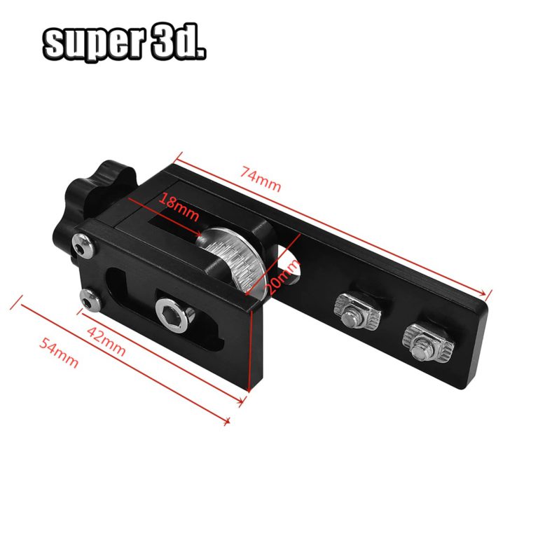 Polea tensora ajustable 2020 impresora 3D (Ender 3) eje X