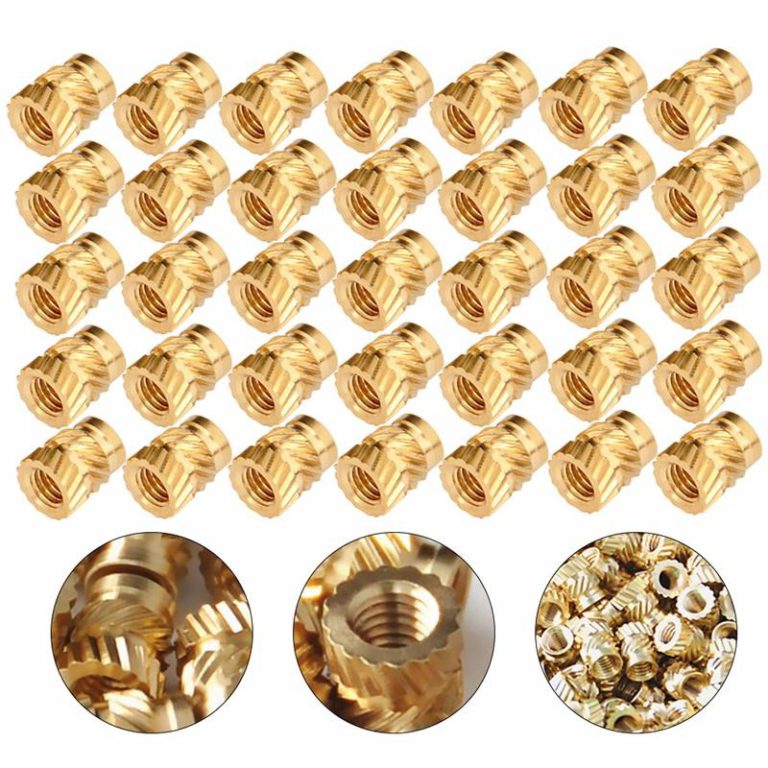 Pack 50 Insertos impresión 3D bronce - Imagen 5