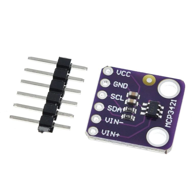 Modulo ADC MCP3421 I2C, delta-sigma - Imagen 3