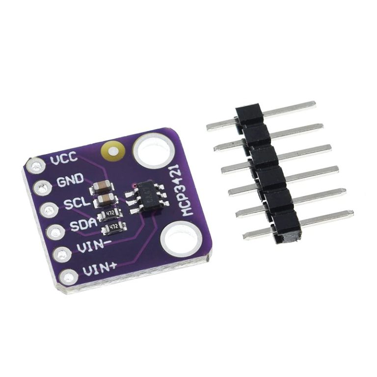 Modulo ADC MCP3421 I2C, delta-sigma - Imagen 5