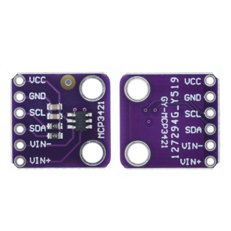 Modulo ADC MCP3421 I2C, delta-sigma - Imagen 2
