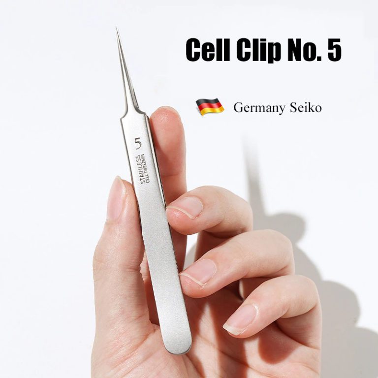 Pinza ultrafina Nro 5 Alemana Salon de belleza, acné, electrónica SMD