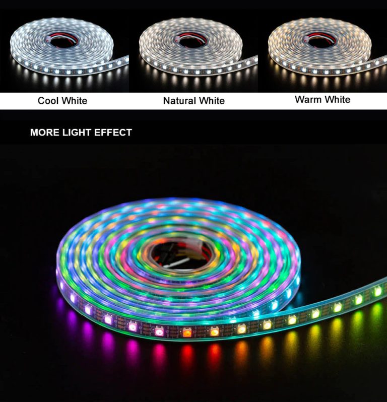 Cinta LED RGBW 5m IP30 SK6812 60 Leds/m 5VDC - Imagen 5
