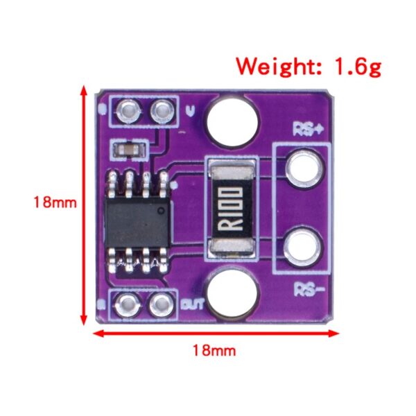 Sensor corriente MAX4080 alta precisión 4.5V 190uA - Imagen 5