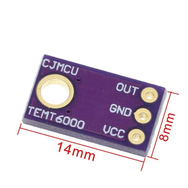 Sensor iluminacion profesional TEMT6000 - Imagen 7