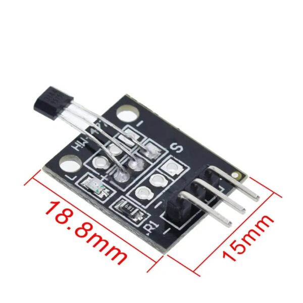 Sensor magnetico hall A3144 - Imagen 4