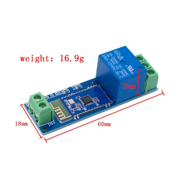 Modulo rele bluetooth 1 canal 5V - Imagen 5