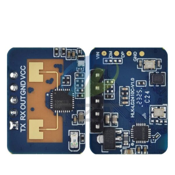 Sensor de presencia y movimiento por radar HLK-ID2410C