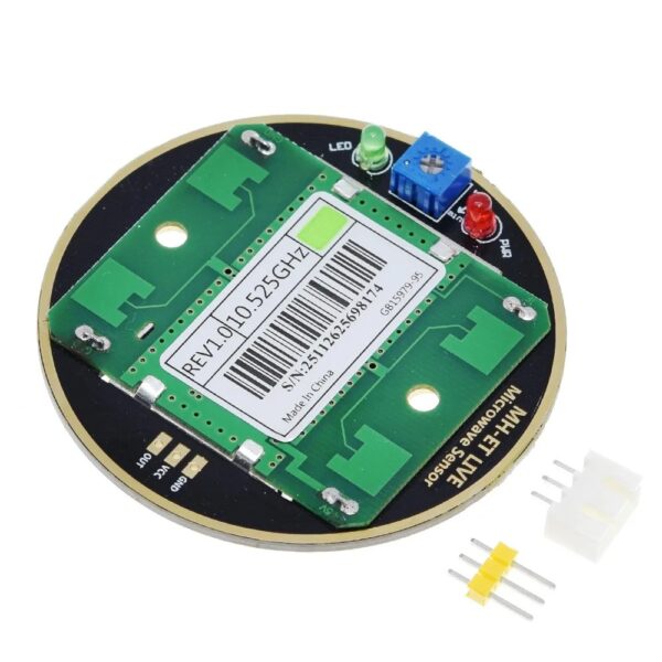 Sensor radar doppler HB100 x 10.525GHz 2-16m - Imagen 5