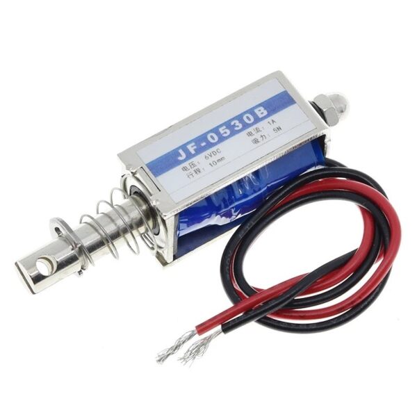 Solenoide retractil electroiman 12V 10mm/5N push and pull - Imagen 6
