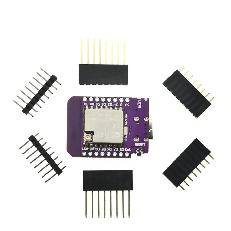 D1 Mini USB tipo C ESP8266 ESP-07S CH340G Wifi
