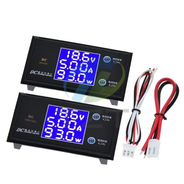 Voltímetro/amperímetro/vatímetro DC 0-100V/10A/1000W - Imagen 7
